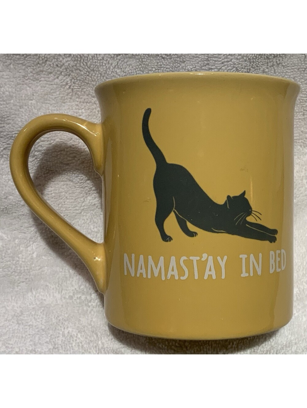 ‘Namast’ay In Bed’ Ceramic 16oz. Mug by ‘Love Your Mug’